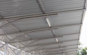 installing Thulston metal roofing